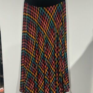 Colorful Plaid Women's Skirt
